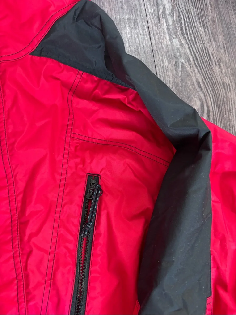 Columbia Sportswear red & black ski jacket